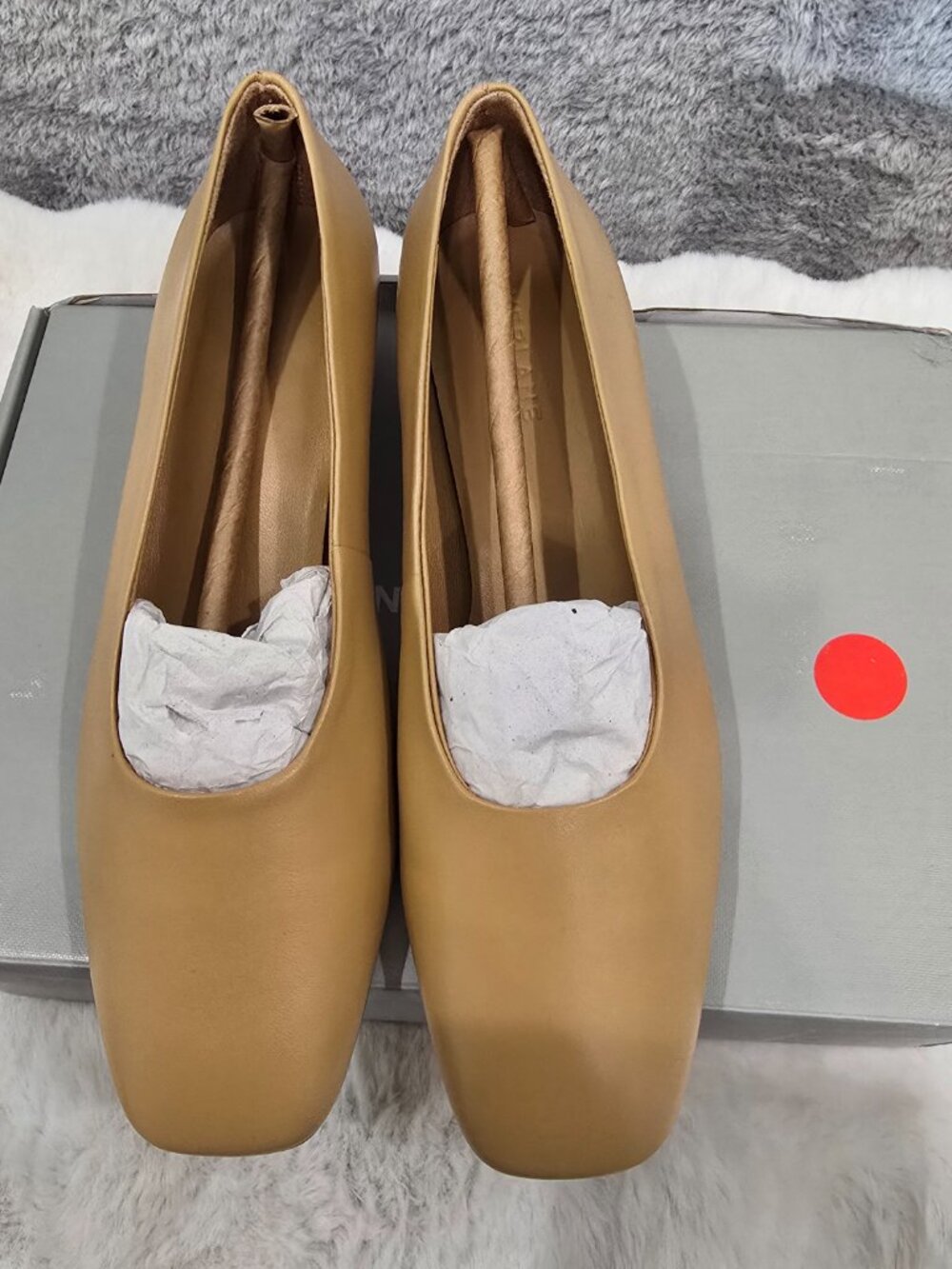 Everlane Gallery Pump Light Taupe Leather Women's Sizes NEW in BOX Minimalist - Picture 9 of 15